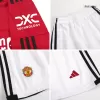 Kids Manchester United Custom Home Soccer Kits 2023/24 - Best Soccer Players