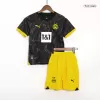 Borussia Dortmund Kids Kit 2023/24 Away (Shirt+Shorts) - Best Soccer Players