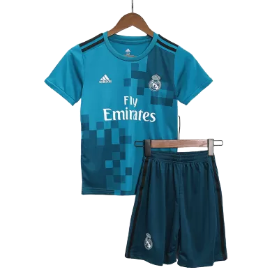 Real Madrid Kids Kit 2017/18 Third Away (Shirt+Shorts) - Best Soccer Players