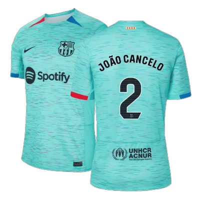 JOÃO CANCELO #2 New Barcelona Jersey 2023/24 Third Away Soccer Shirt - Best Soccer Players