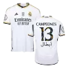 CAMPEONES #13 New Real Madrid Jersey 2023/24 Home Soccer Shirt Player Version Version - Best Soccer Players