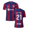 F. DE JONG #21 New Barcelona Jersey 2023/24 Home Soccer Shirt - Best Soccer Players