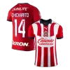 Sign CHICHARITO #14 New Chivas Jersey 2023/24 Home Soccer Shirt - Best Soccer Players