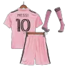 MESSI #10 Inter Miami CF Kids Kit 2022 Home (Shirt+Shorts+Socks) - Best Soccer Players