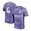 VIRGIL #4 New Liverpool Jersey 2023/24 Third Away Soccer Shirt Player Version Version - Best Soccer Players