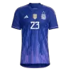 E. MARTINEZ #23 New Argentina Three Stars Jersey 2022 Away Soccer Shirt World Cup Player Version Version - Best Soccer Players