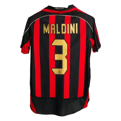 MALDINI #3 New AC Milan Jersey 2006/07 Home Soccer Shirt - Best Soccer Players