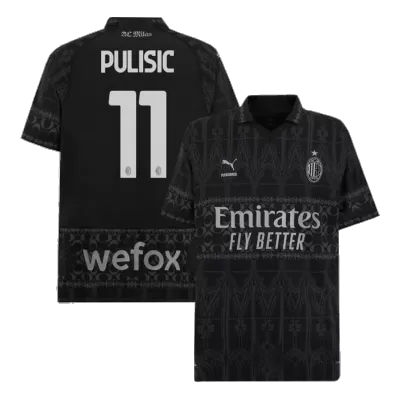 PULISIC #11 New AC Milan Jersey 2023/24 Fourth Away Soccer Shirt - Best Soccer Players