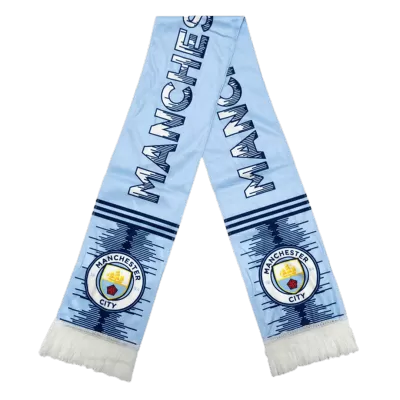 Manchester City Soccer Scarf Blue - Best Soccer Players