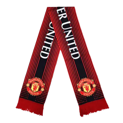 Manchester United Soccer Scarf Red - Best Soccer Players