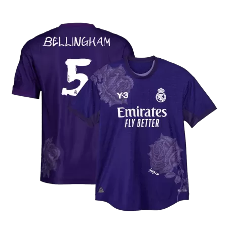BELLINGHAM #5 New Real Madrid Jersey 2023/24 Fourth Away Soccer Shirt Player Version Version - Best Soccer Players