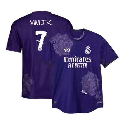 VINI JR. #7 New Real Madrid Jersey 2023/24 Fourth Away Soccer Shirt Player Version Version - Best Soccer Players