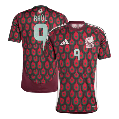 RAÚL #9 New Mexico Jersey 2024 Home Soccer Shirt - Best Soccer Players