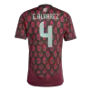 E.ÁLVAREZ #4 New Mexico Jersey 2024 Home Soccer Shirt - Best Soccer Players