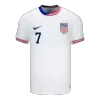 REYNA #7 New USA Jersey 2024 Home Soccer Shirt - Best Soccer Players