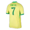 VINI JR. #7 New Brazil Jersey 2024 Home Soccer Shirt - Best Soccer Players