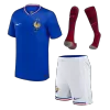 New France Soccer Kit 2024 Home (Shirt+Shorts+Socks) - Best Soccer Players