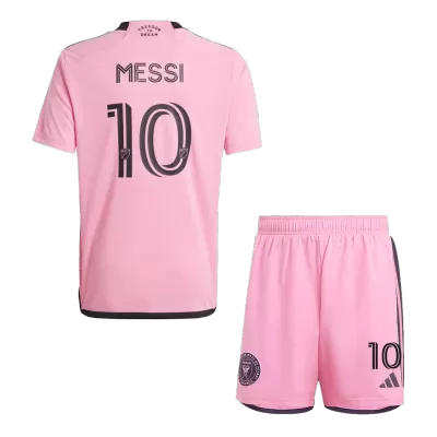 MESSI #10 Inter Miami CF Kids Kit 2024 Home (Shirt+Shorts) - Best Soccer Players