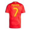 MORATA #7 New Spain Jersey 2024 Home Soccer Shirt - Best Soccer Players