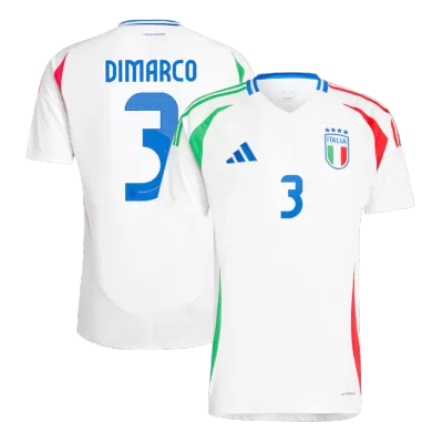 DIMARCO #3 New Italy Jersey 2024 Away Soccer Shirt - Best Soccer Players