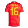 RODRIGO #16 New Spain Jersey 2024 Home Soccer Shirt - Best Soccer Players