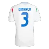 DIMARCO #3 New Italy Jersey 2024 Away Soccer Shirt - Best Soccer Players