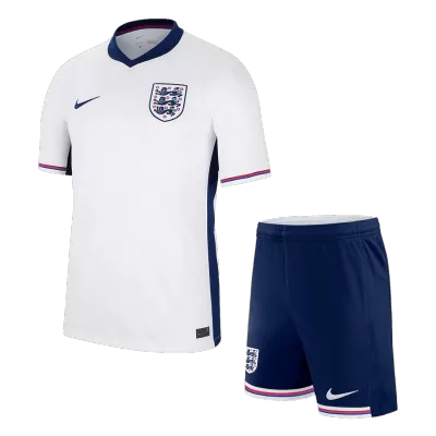 England Kids Kit 2024 Home (Shirt+Shorts) - Best Soccer Players