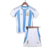 Argentina Kids Kit 2024 Home (Shirt+Shorts+Socks) - Best Soccer Players