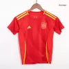 Spain Kids Kit 2024 Home (Shirt+Shorts) - Best Soccer Players