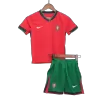 Portugal Kids Kit 2024 Home (Shirt+Shorts+Socks) - Best Soccer Players