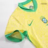 Brazil Kids Kit 2024 Home (Shirt+Shorts) - Best Soccer Players