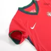 Portugal Kids Kit 2024 Home (Shirt+Shorts) - Best Soccer Players