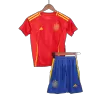 Spain Kids Kit 2024 Home (Shirt+Shorts+Socks) - Best Soccer Players