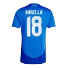 BARELLA #18 New Italy Jersey 2024 Home Soccer Shirt - Best Soccer Players