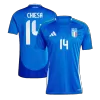 CHIESA #14 New Italy Jersey 2024 Home Soccer Shirt - Best Soccer Players