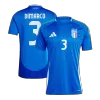 DIMARCO #3 New Italy Jersey 2024 Home Soccer Shirt - Best Soccer Players