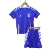 Argentina Kids Kit 2024 Away (Shirt+Shorts) - Best Soccer Players