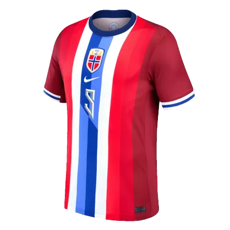 HAALAND #9 New Norway Jersey 2024 Home Soccer Shirt - Best Soccer Players
