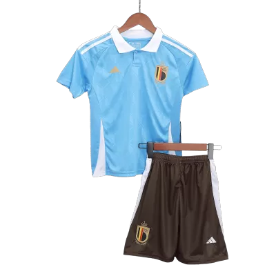 Belgium Kids Kit 2024 Away (Shirt+Shorts) - Best Soccer Players