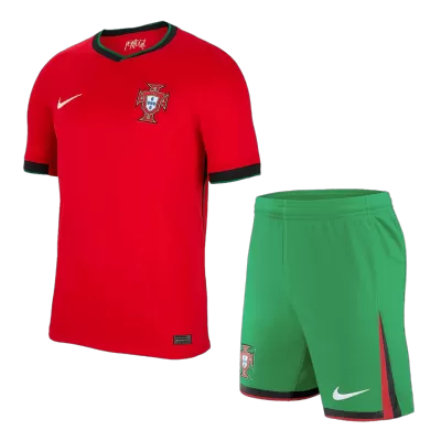 New Portugal Soccer Kit 2024 Home (Shirt+Shorts) 
 - Best Soccer Players