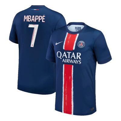 MBAPPÉ #7 New PSG Jersey 2024/25 Home Soccer Shirt - Best Soccer Players