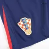 Croatia Away Soccer Shorts 2024 - Best Soccer Players