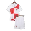 Croatia Kids Kit 2024 Home (Shirt+Shorts) - Best Soccer Players