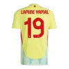 LAMINE YAMAL #19 New Spain Jersey 2024 Away Soccer Shirt - Best Soccer Players