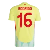 RODRIGO #16 New Spain Jersey 2024 Away Soccer Shirt - Best Soccer Players