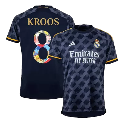 KROOS #8 New Real Madrid Jersey 2023/24 Away Soccer Shirt-Sen2 Font - Best Soccer Players