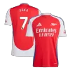 SAKA #7 New Arsenal Jersey 2024/25 Home Soccer Shirt - Best Soccer Players