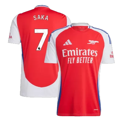 SAKA #7 New Arsenal Jersey 2024/25 Home Soccer Shirt - Best Soccer Players