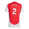 SALIBA #2 New Arsenal Jersey 2024/25 Home Soccer Shirt - Best Soccer Players