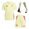 Spain Kids Kit 2024 Away (Shirt+Shorts+Socks) - Best Soccer Players